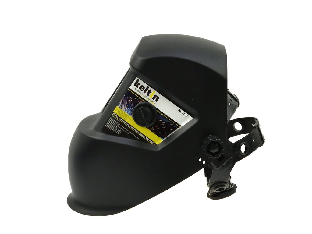 Auto-darkening welding mask
