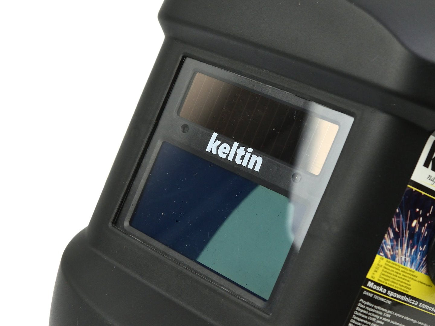 Auto-darkening welding mask