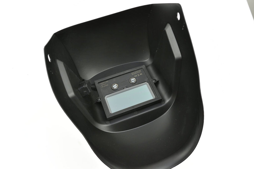 Auto-darkening welding mask