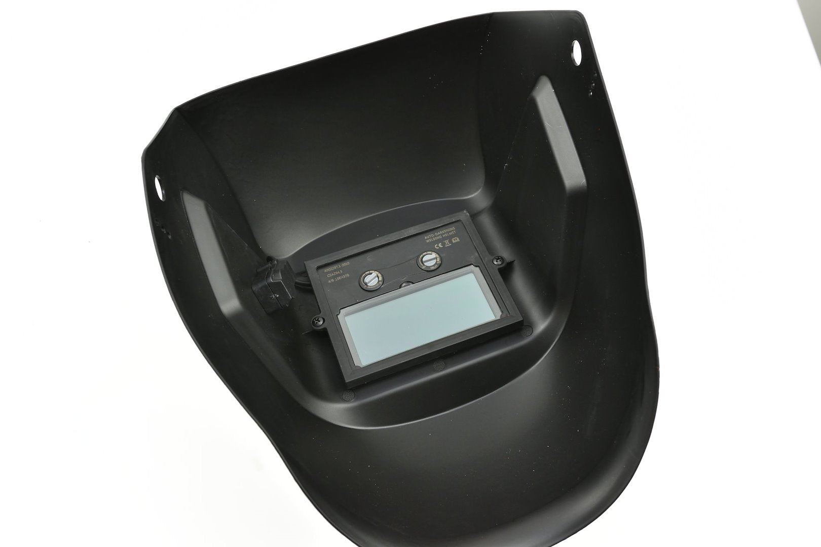 Auto-darkening welding mask