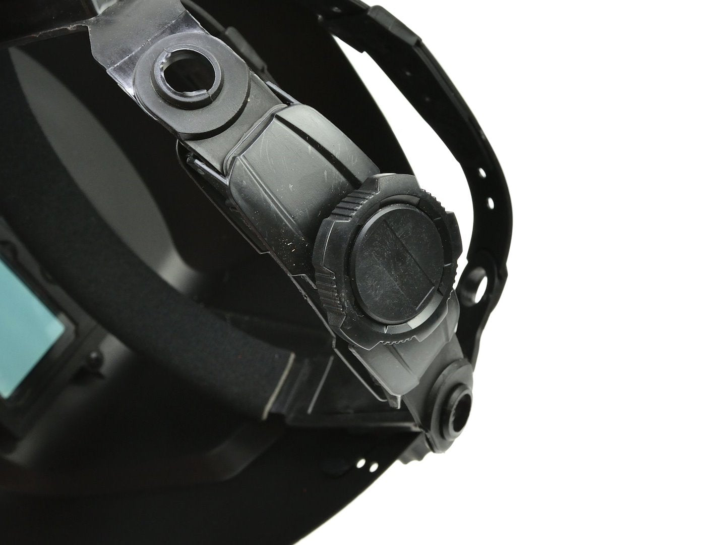 Auto-darkening welding mask