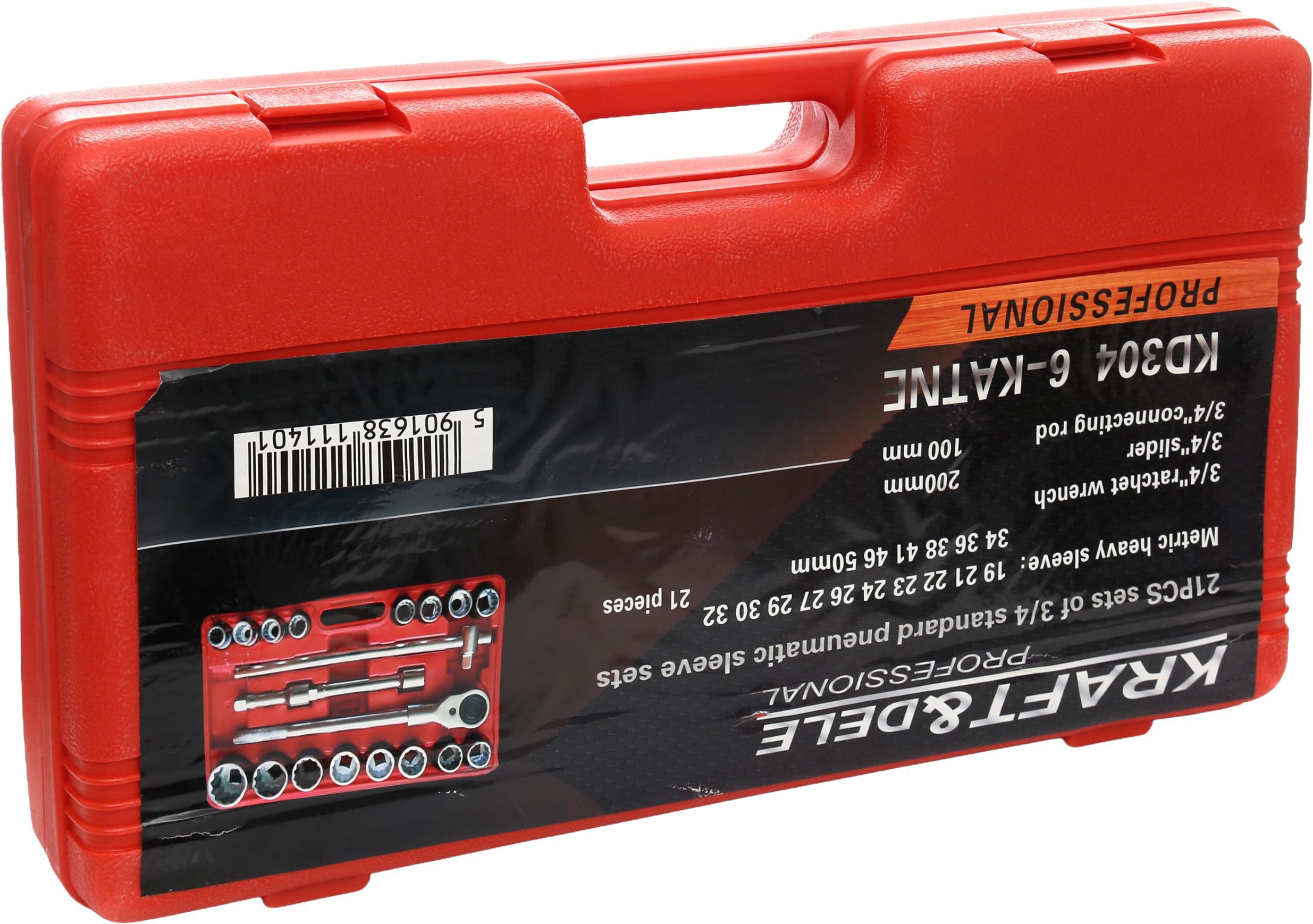3/4" Hex Socket Set 21pcs KD304