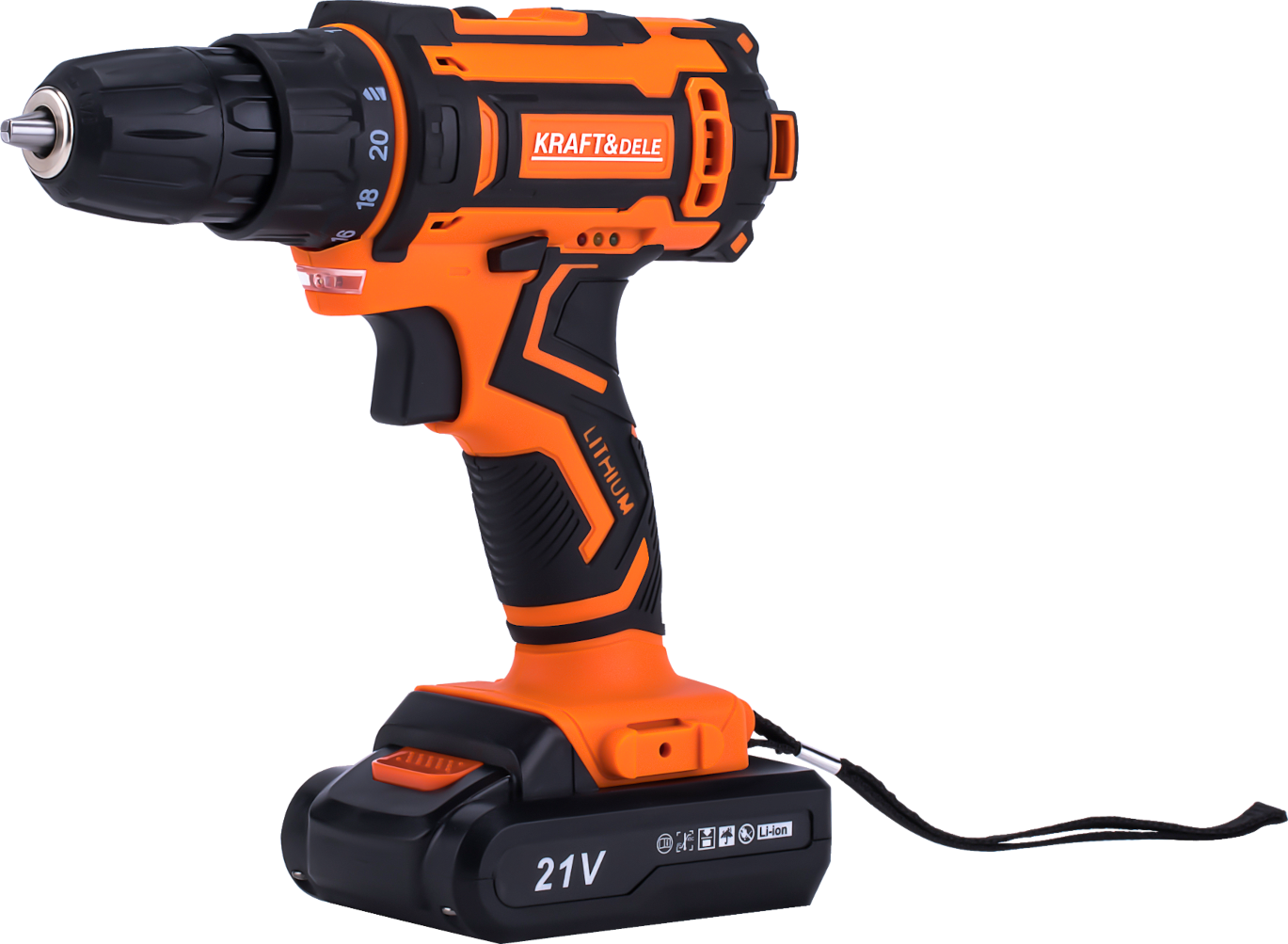 21V 2Ah Drill and Screwdriver Set + Accessories KD3353