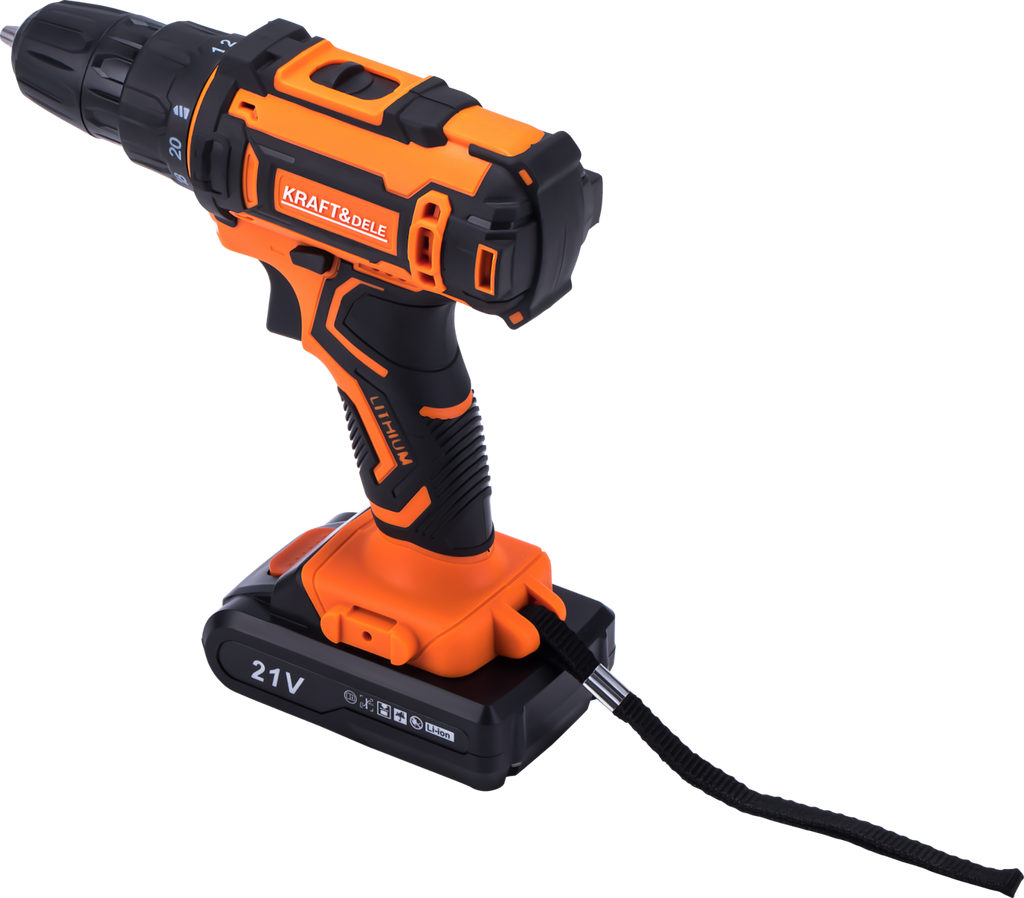 21V 2Ah Drill and Screwdriver Set + Accessories KD3353