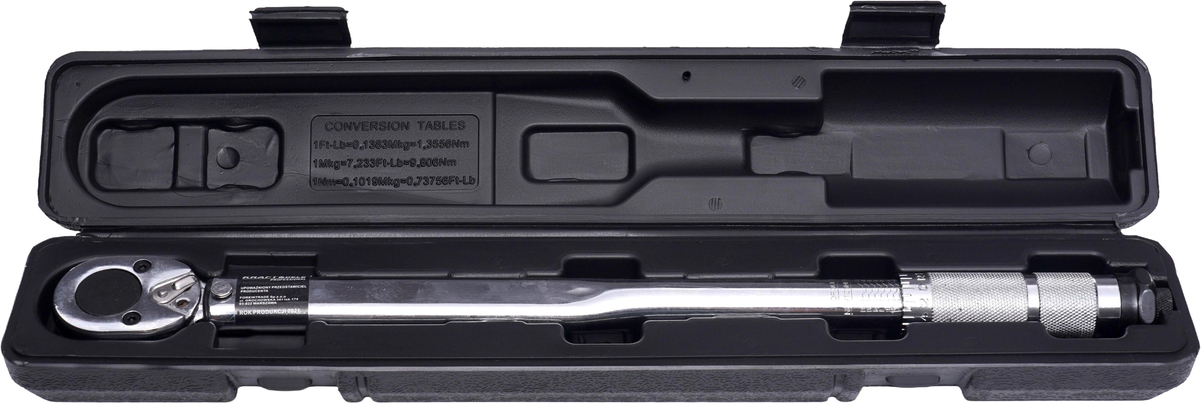 Torque wrench 1/2" 28-210Nm KD10203
