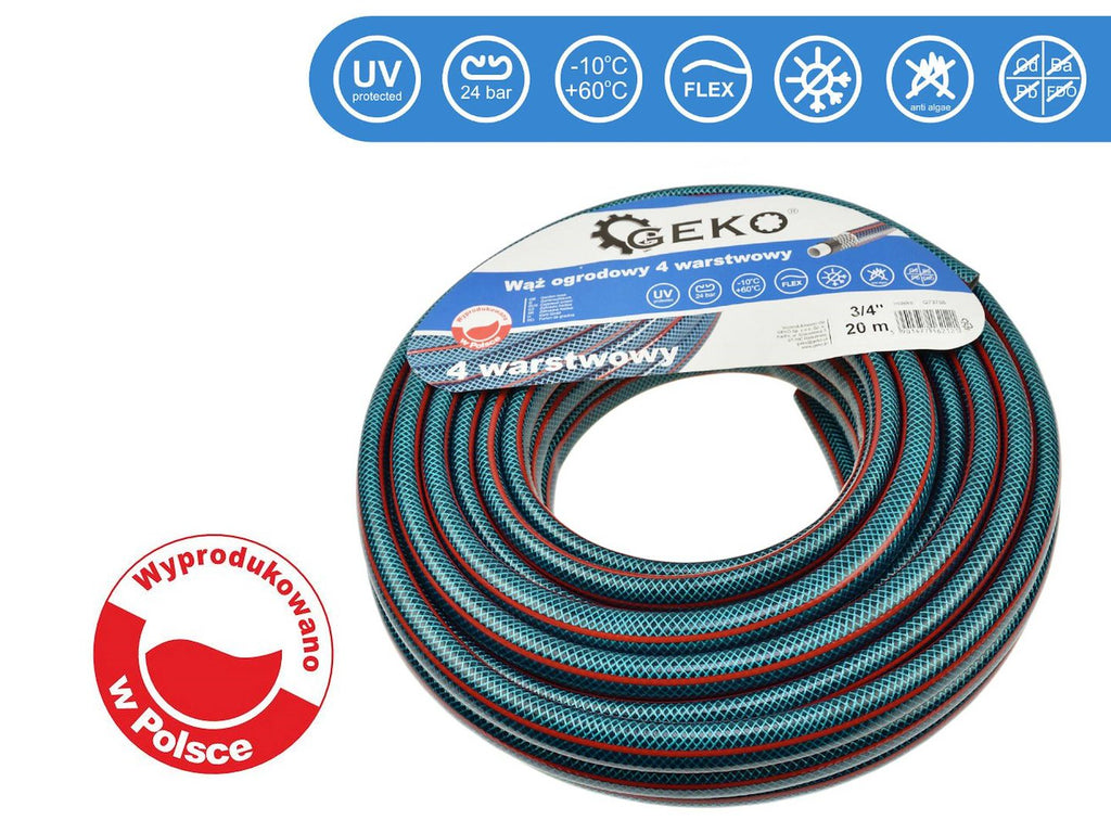 Garden hose 4-layer 3/4" 20 m GEKO