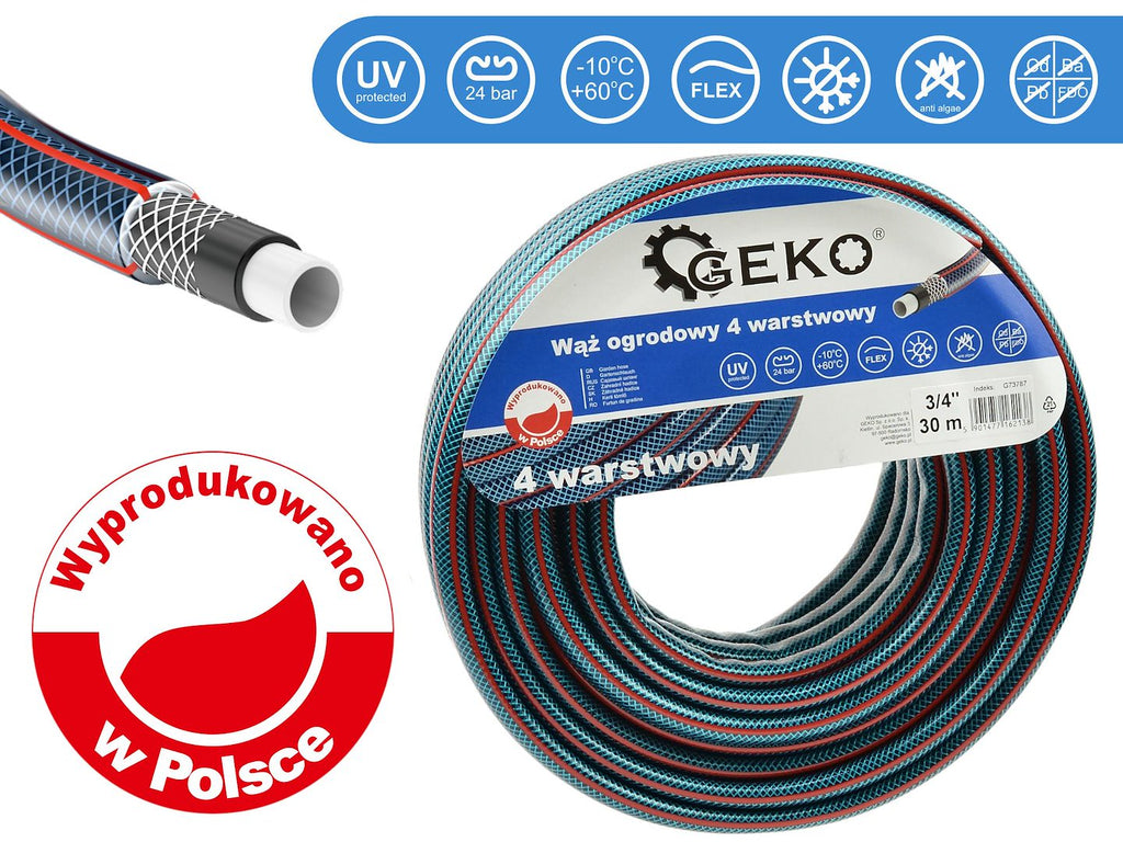 Garden hose 4-layer 3/4" 30m GEKO