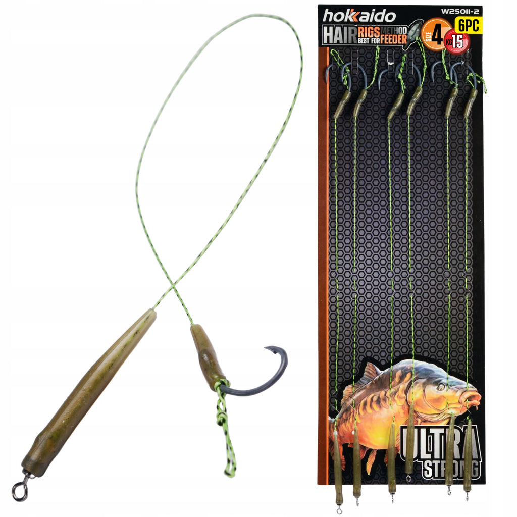 Hokkaido karpkalaliider 20cm konksu suurus 4 koos juustega
