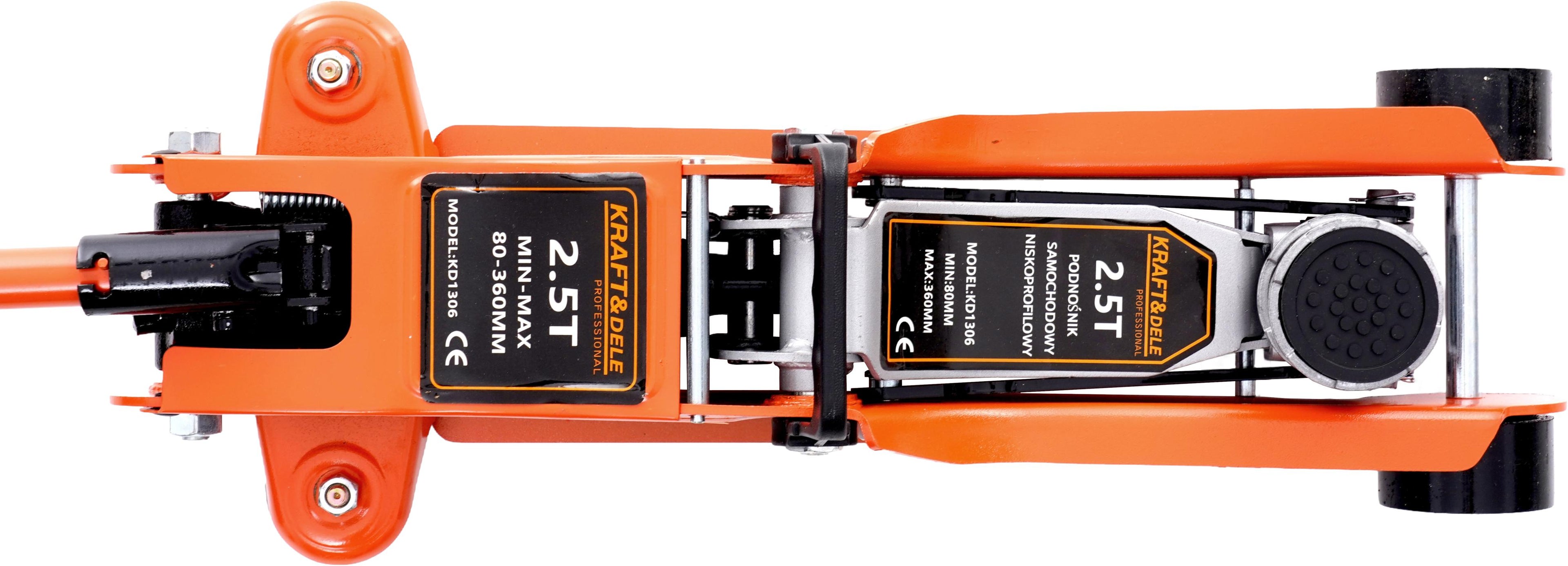 Low-profile jack 2.5T 80-360mm KD1306