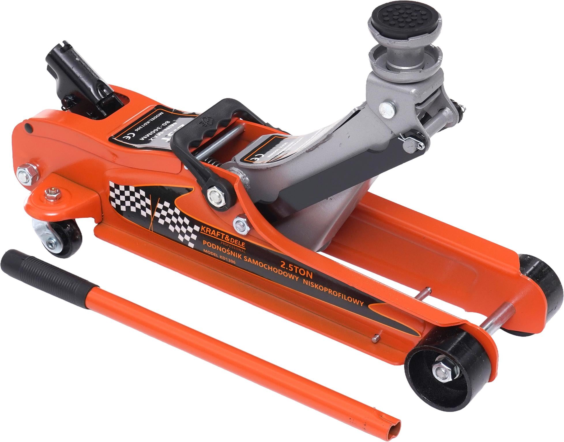 Low-profile jack 2.5T 80-360mm KD1306