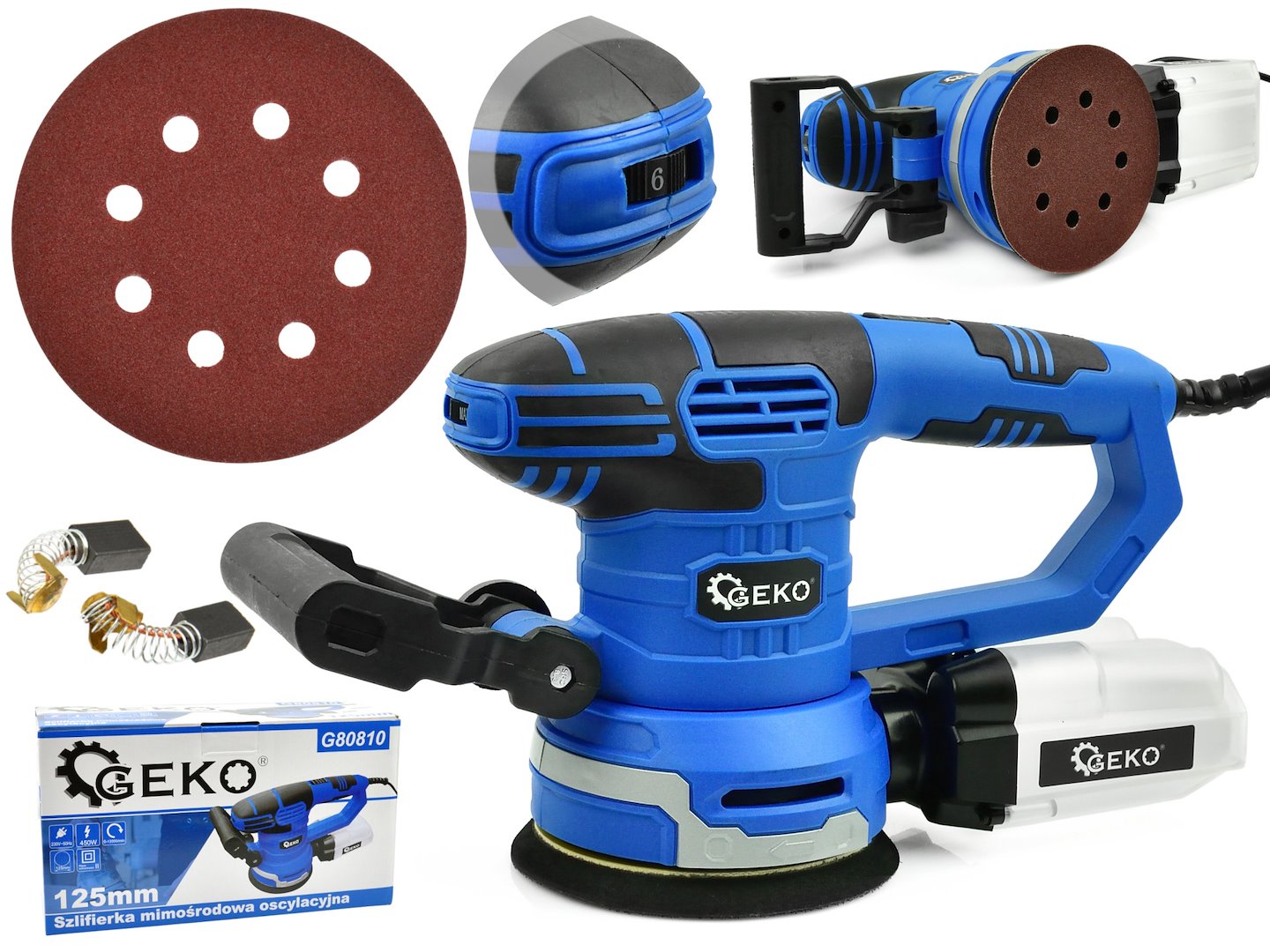 125 mm Rotary Sander, 450 W