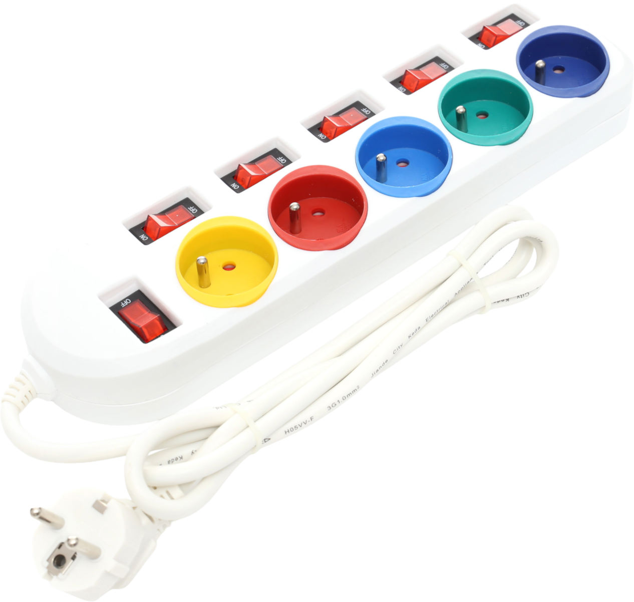 Extension cord 5m / 5 sockets KD4002