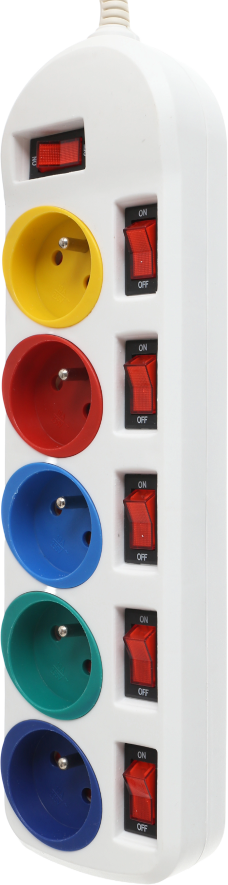 Extension cord 5m / 5 sockets KD4002