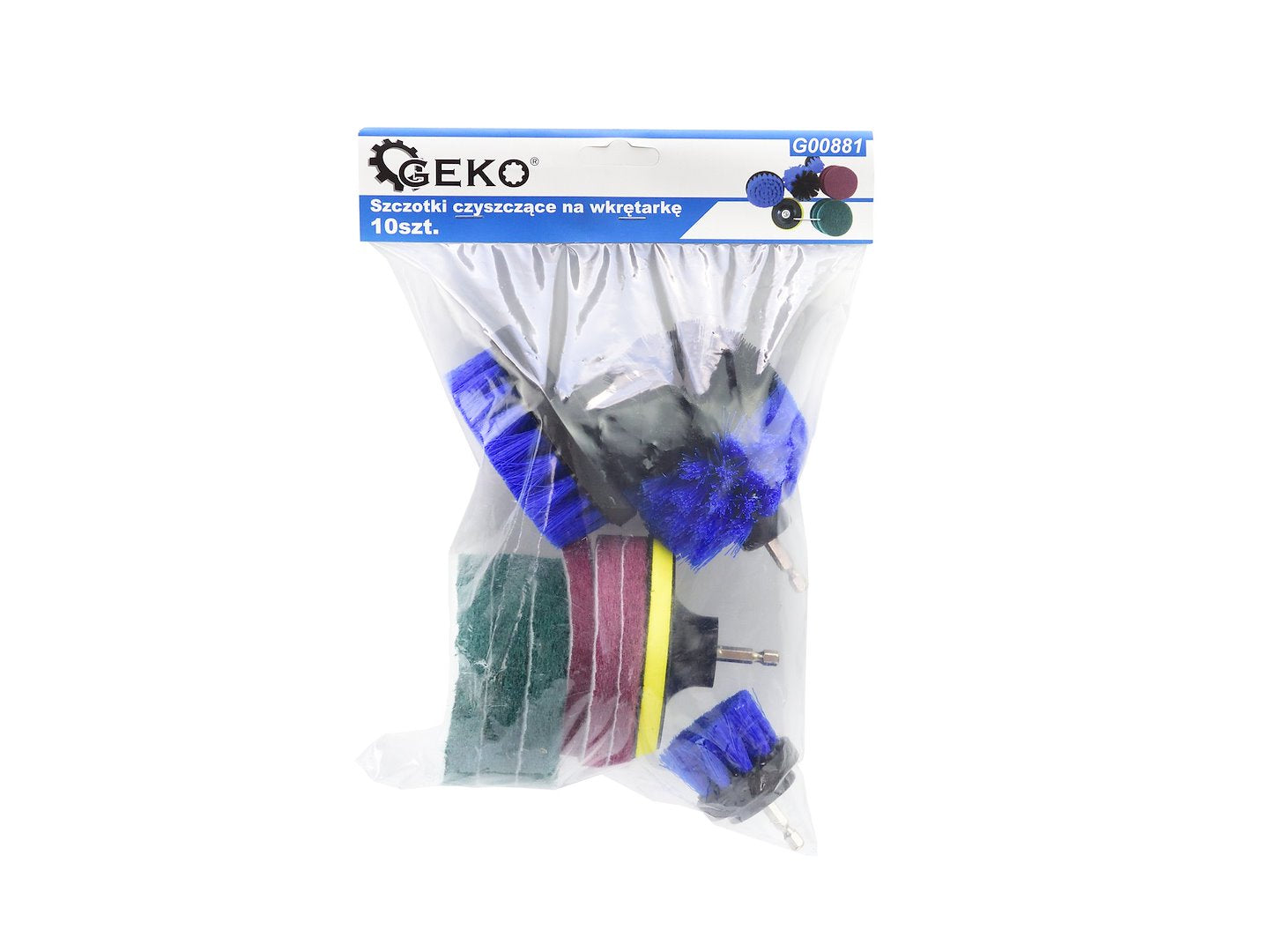 10 pcs cleaning and polishing brush set