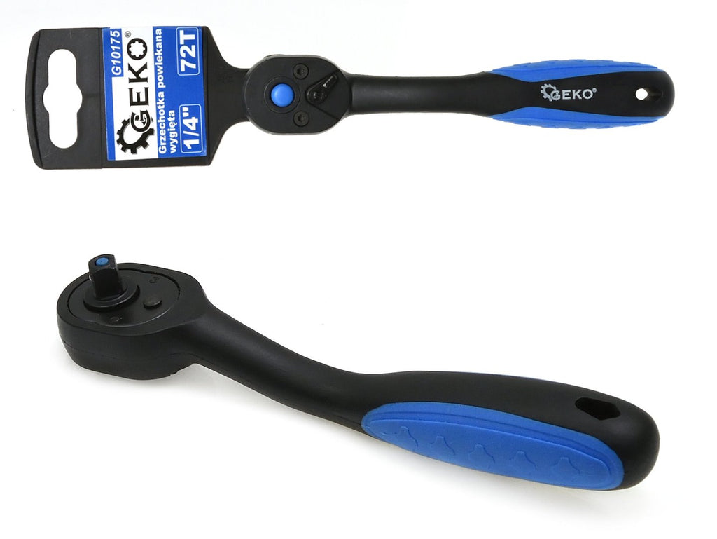 Plastic-Sheathed Ratchet, 1/4" 72 Teeth
