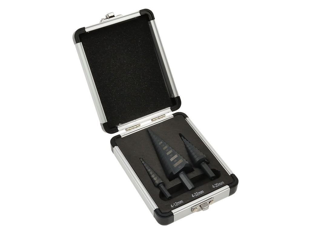 Set of step drills HSS M2 (4-12,4-20,4-32mm)