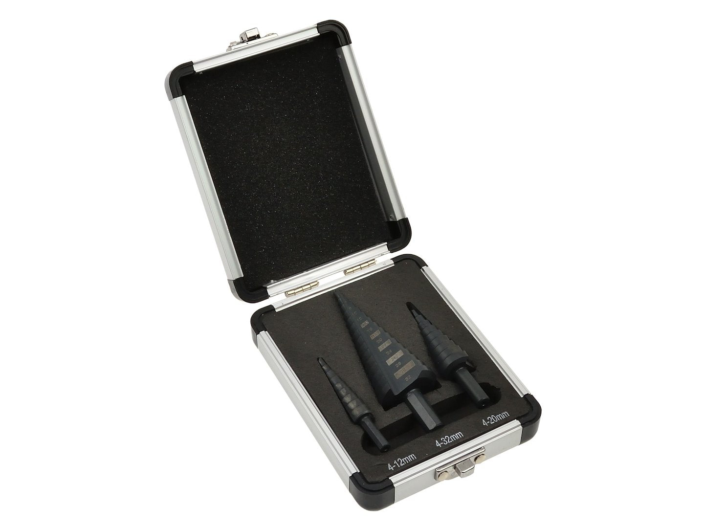 Set of step drills HSS M2 (4-12,4-20,4-32mm)