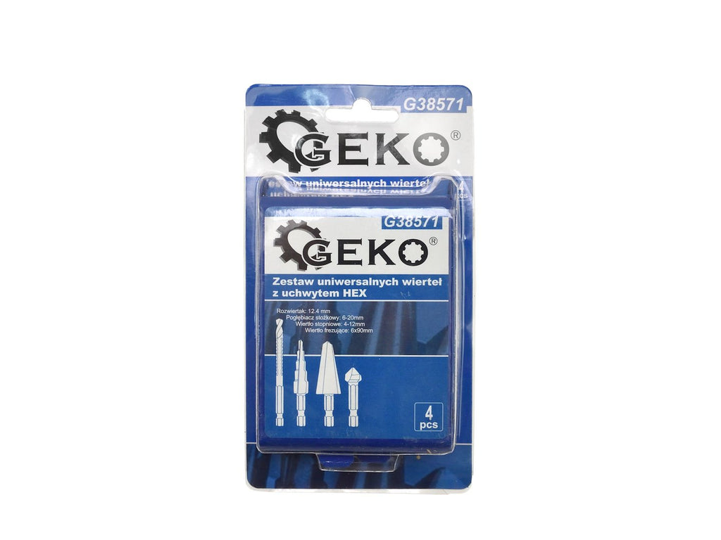 Set of universal hex drills, 4 pcs