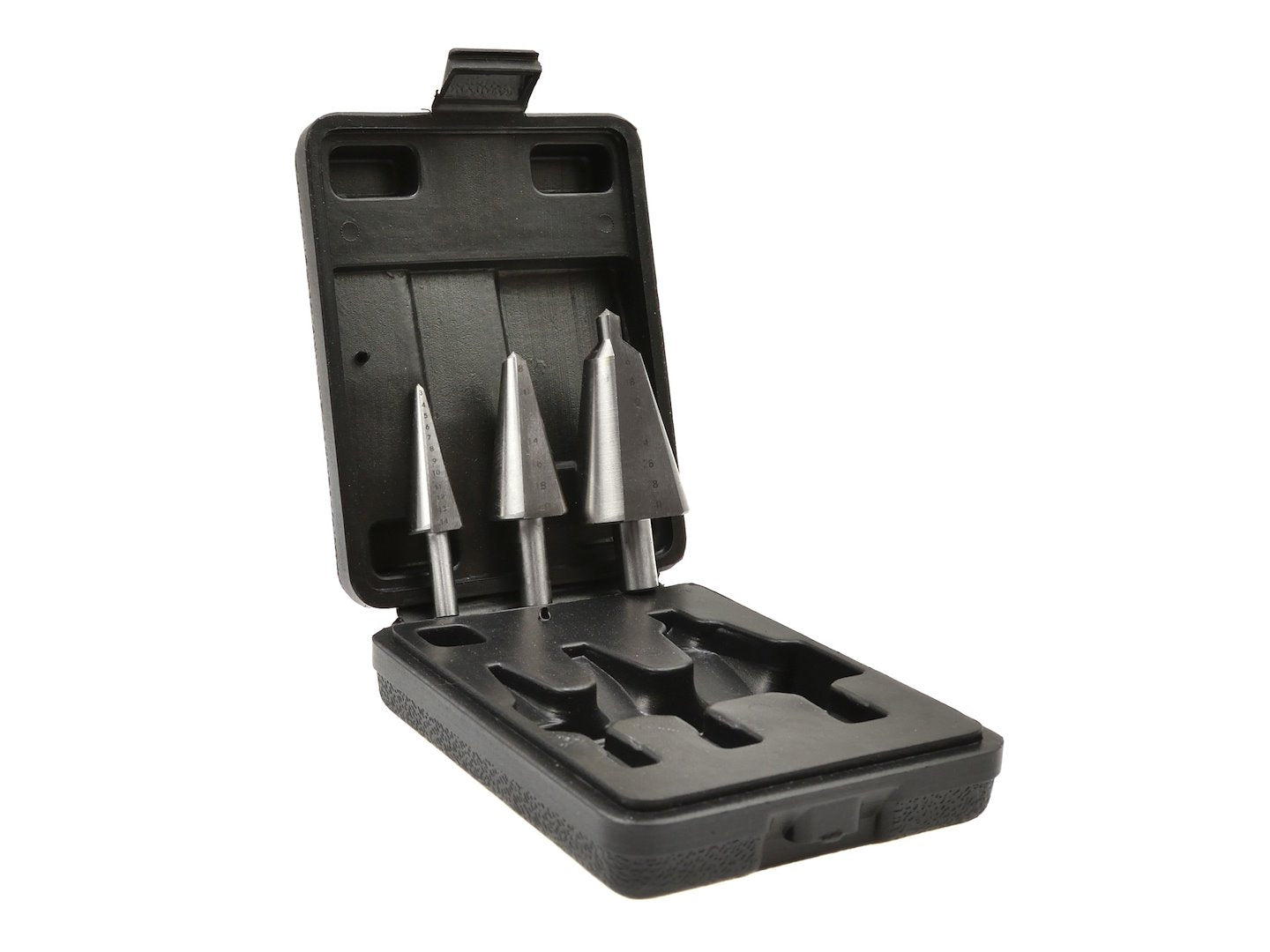 HSS metal drill set, 3 pcs, 3-30 mm