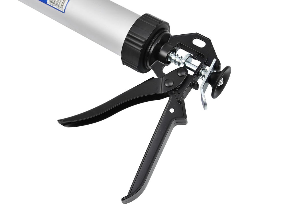 Aluminum caulking gun
