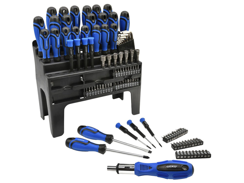 Set of screwdrivers and bits, 122 pcs