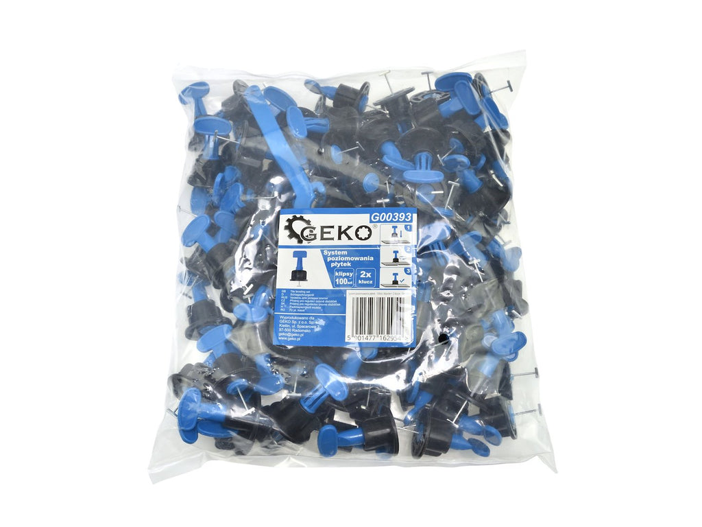 Set of levellers 100pcs + wrenches 2pcs