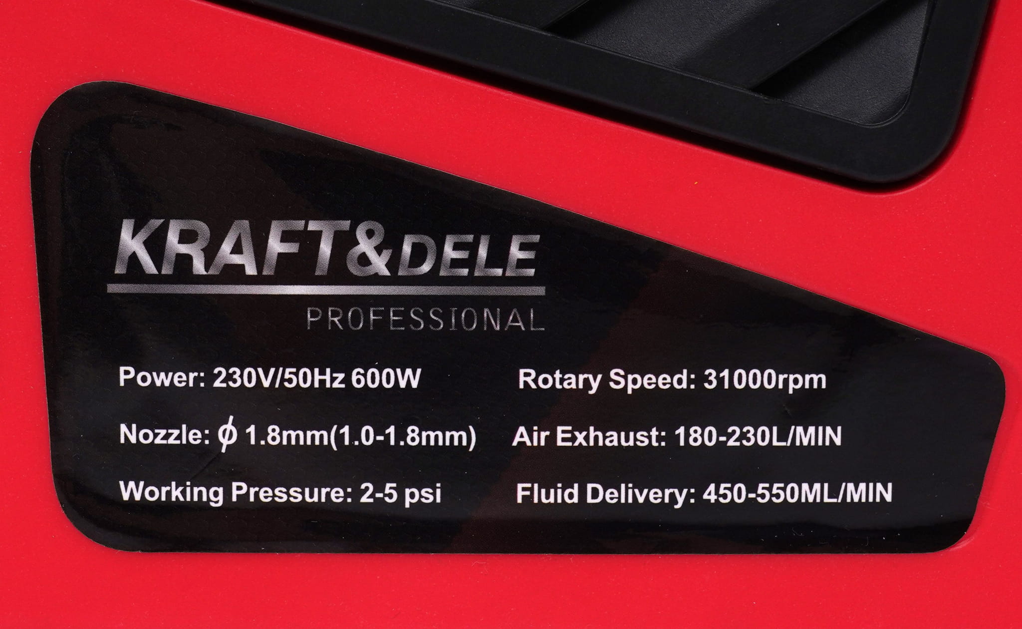 600W 1000ml värvipüstol KD1654
