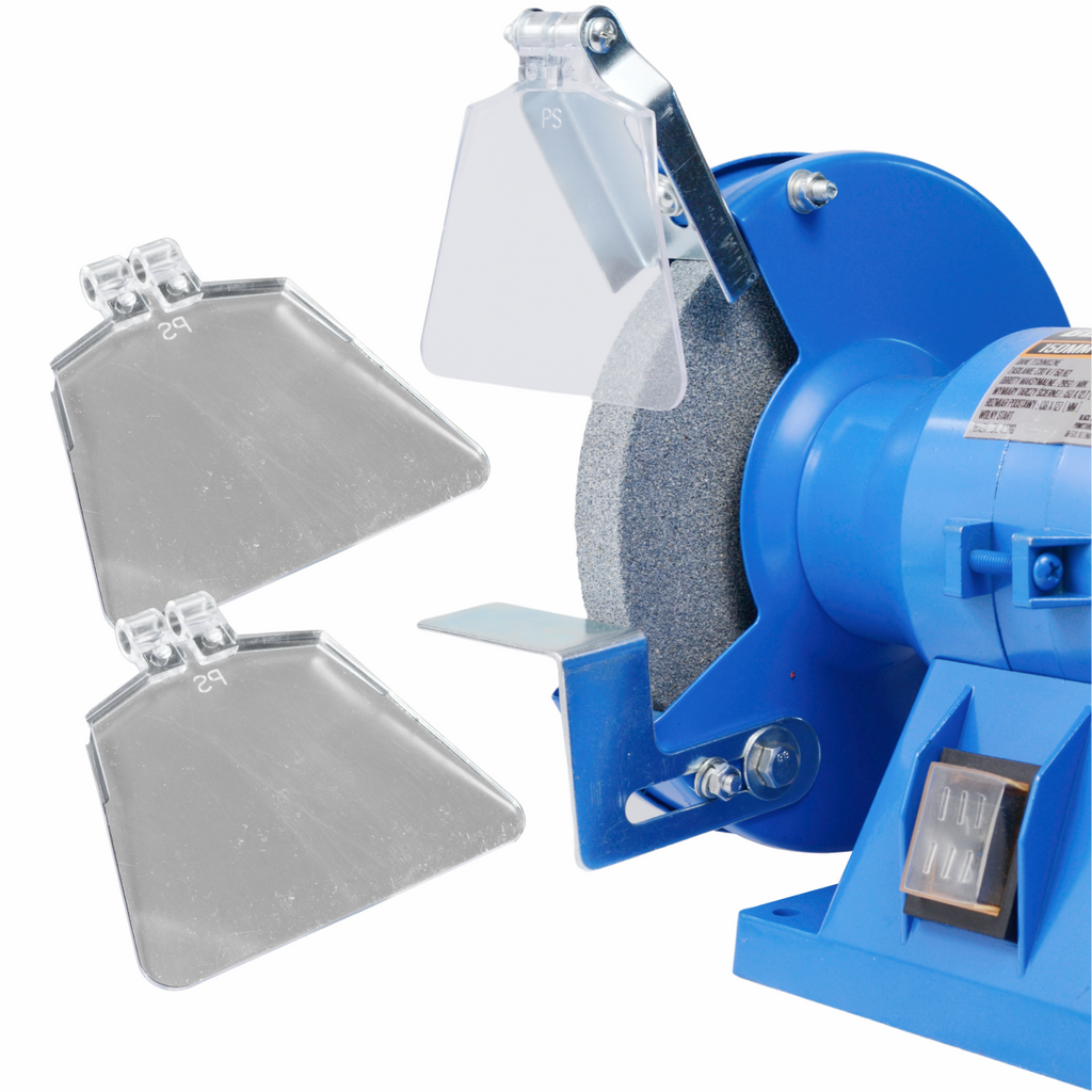 Bench Grinder with 2x150mm Wheels, Black