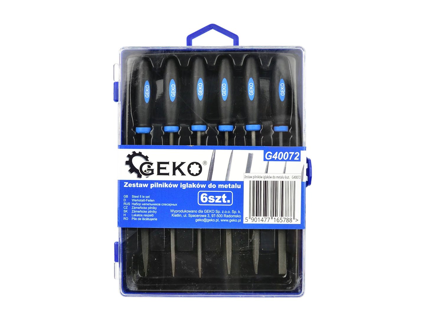 6-piece set of needle files