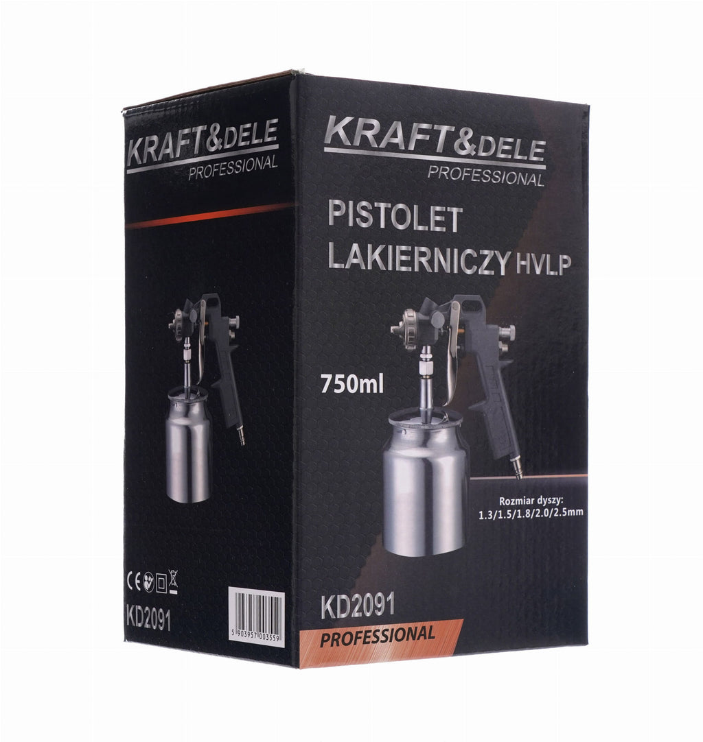 HVLP pihustuspüstol 750ml KD2091