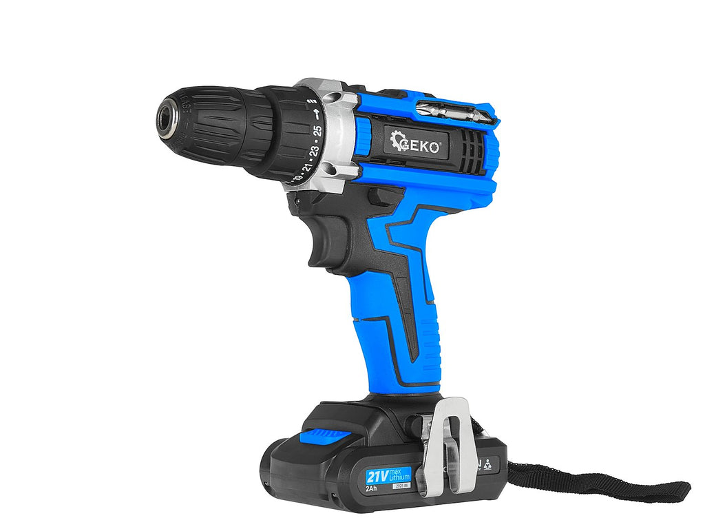 Cordless drill 21V 2xbattery 2ah
