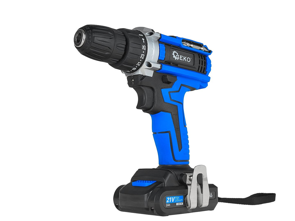 Cordless drill 21V 2xbattery 2ah