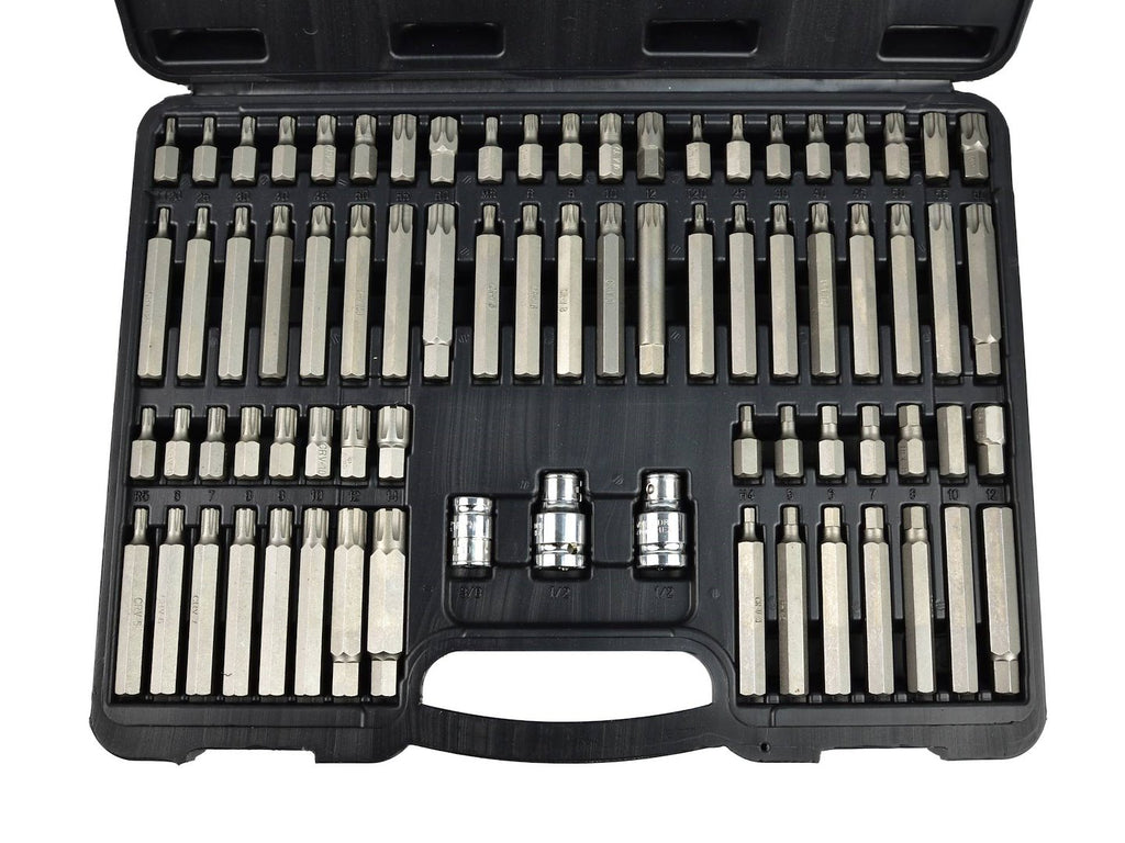 75 pcs set of Torx, Spline, Hex