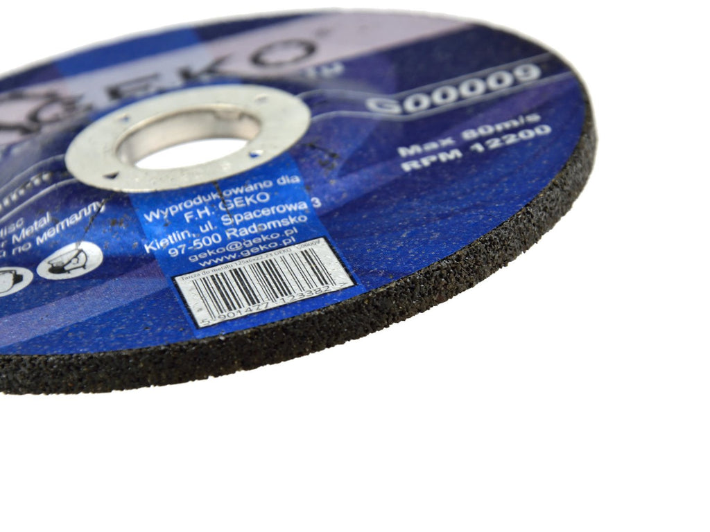 GEKO Metal Cutting/Grinding Disc 125 x 6,0 x 22,23 mm