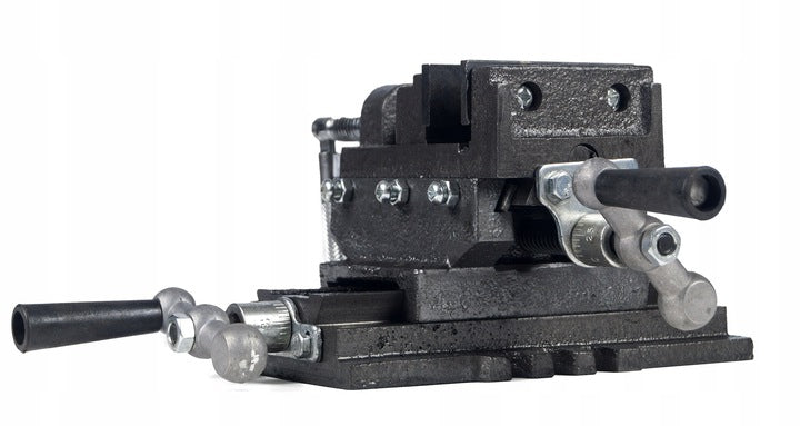 Cross Double-Axis Machine Vise 125mm for Lathe