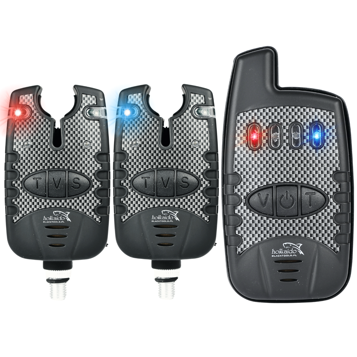 Hokkaido Pro 2+1 hammustusalarmide komplekt LED juhtseadmega