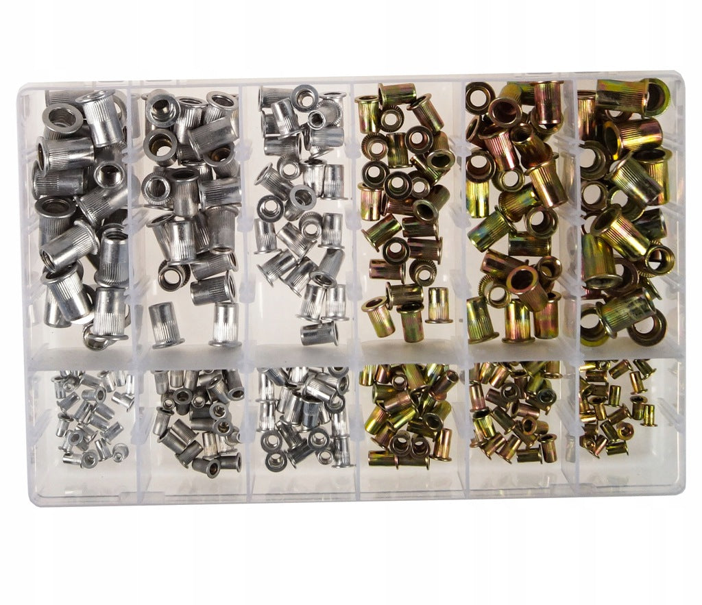 300 tk M3-M10 neetmutrite komplekt, segupakend