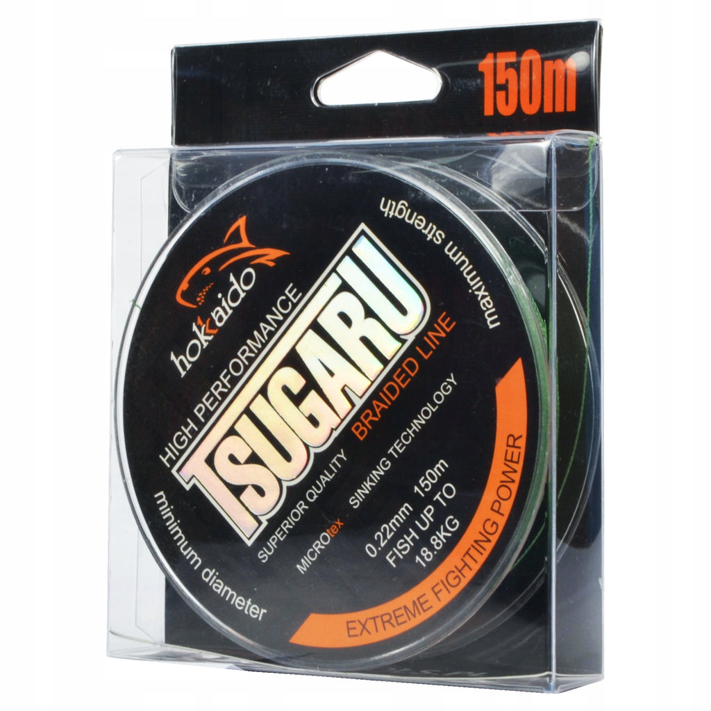 TSUGARU Punutis 0.08mm 150m 6.1kg mikro tekstiil