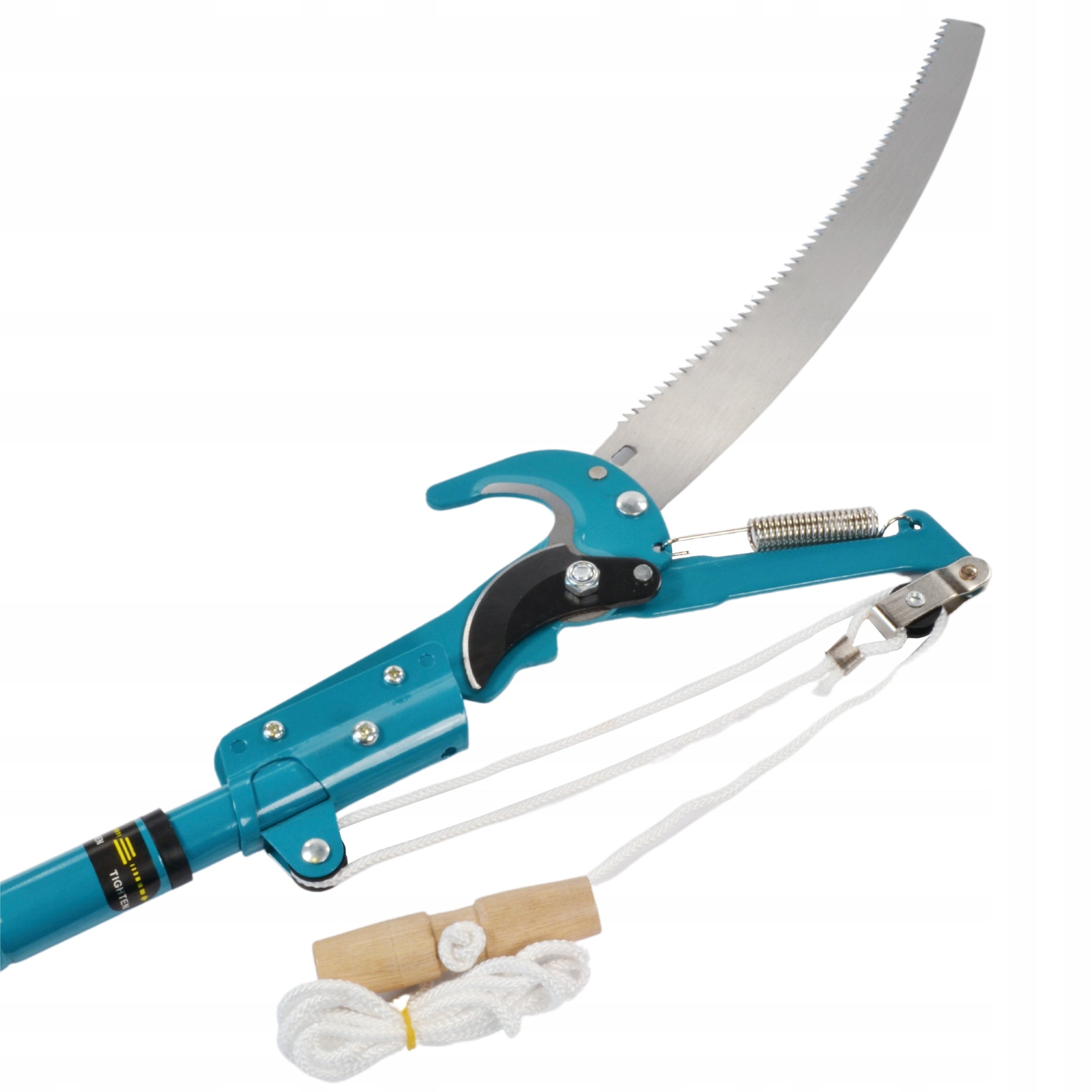 Telescopic Pole Pruner with 35cm Saw and Pole