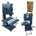 8″ Band Saw (BULLTEK) – 2450 W, 80 mm Cutting Depth, 0–45° Table Tilt (C1)
