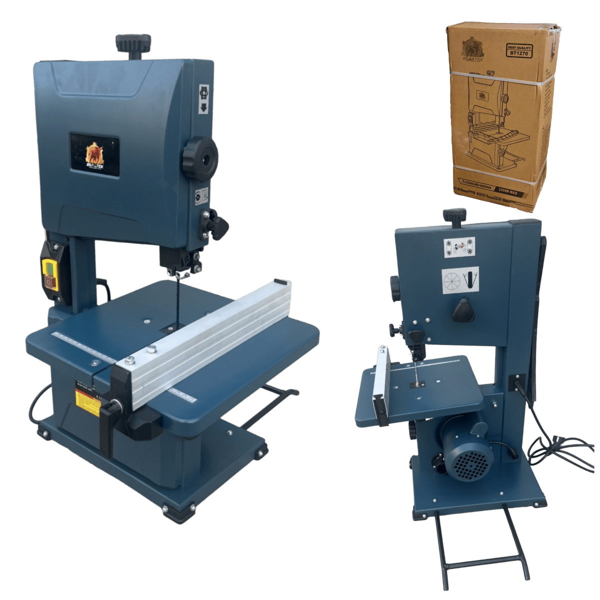 8″ lintsaag – 2450 W, 80 mm lõikesügavus, 0–45° kallutus - Ostuklikk