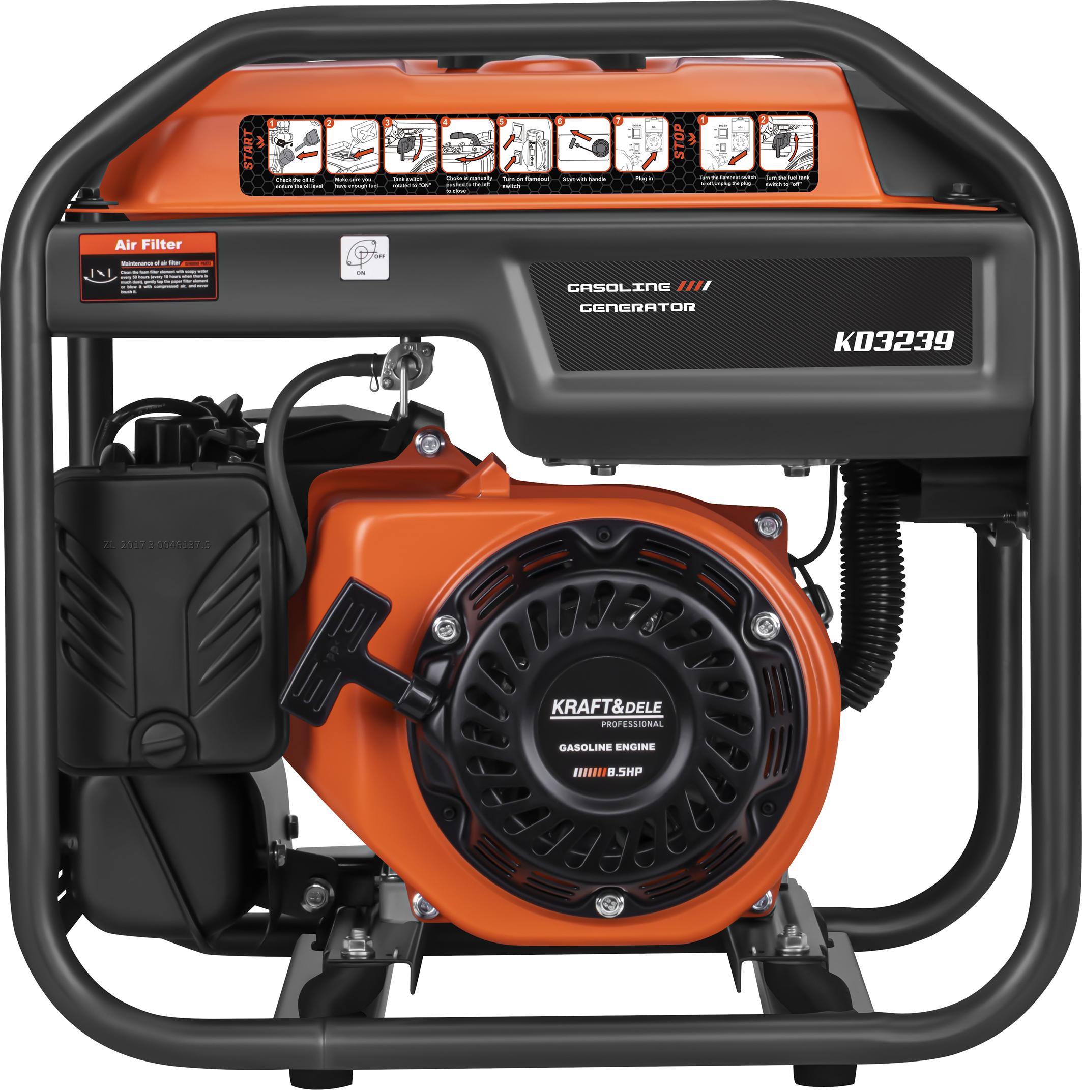 Inverter generator 4.7kW 110/120/230V KD3239