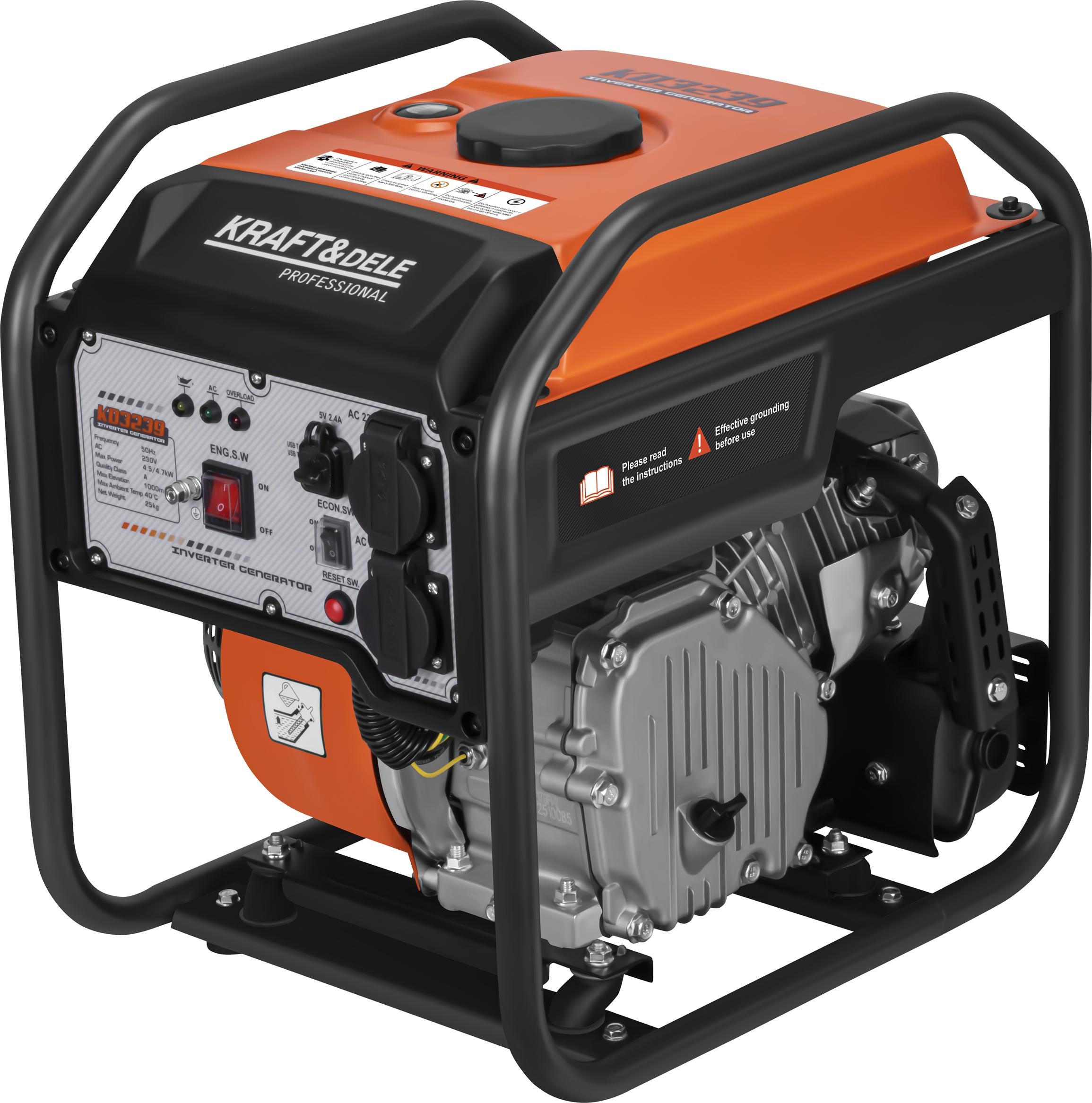 Inverter generator 4.7kW 110/120/230V KD3239