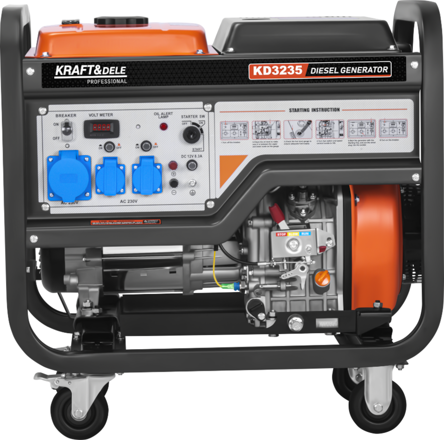 8kW 230V Generator KD3235