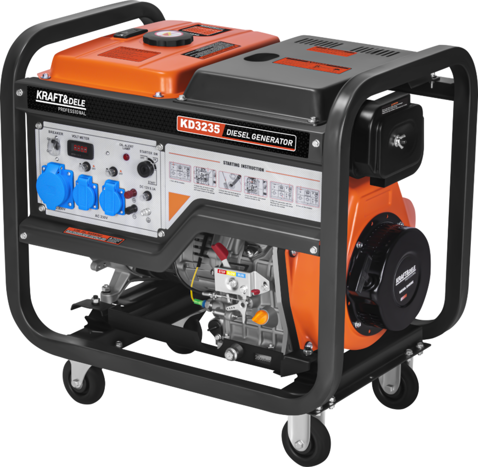 8kW 230V Generator KD3235