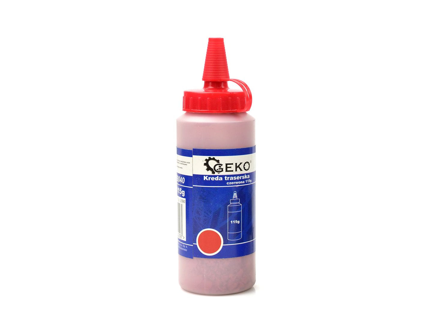 Chalk 115 g red + 30 m line