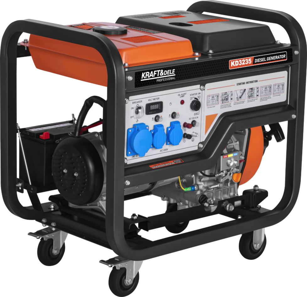 8kW 230V Generator KD3235