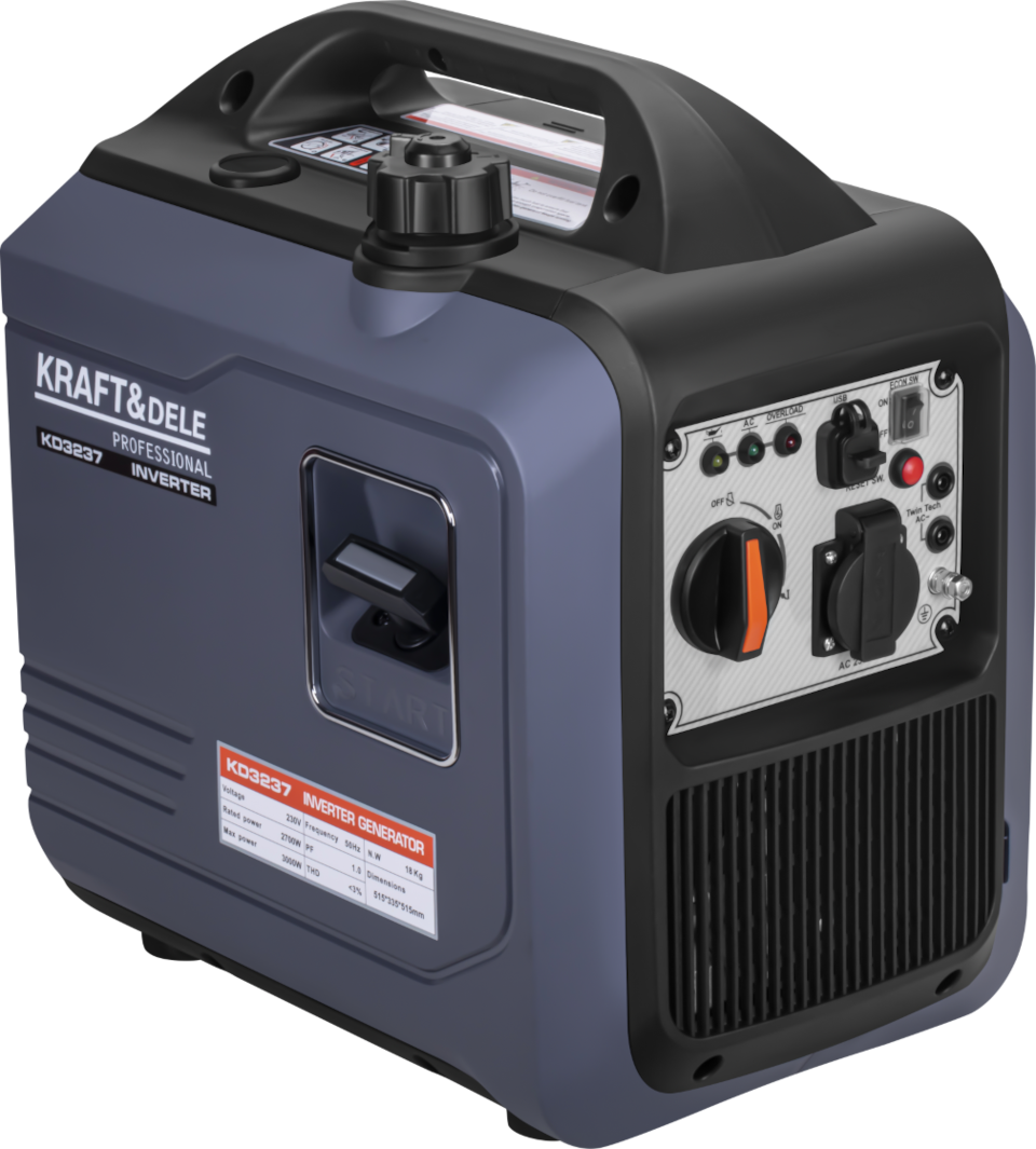 Inverter generator 2.7/3kW 230V KD3237