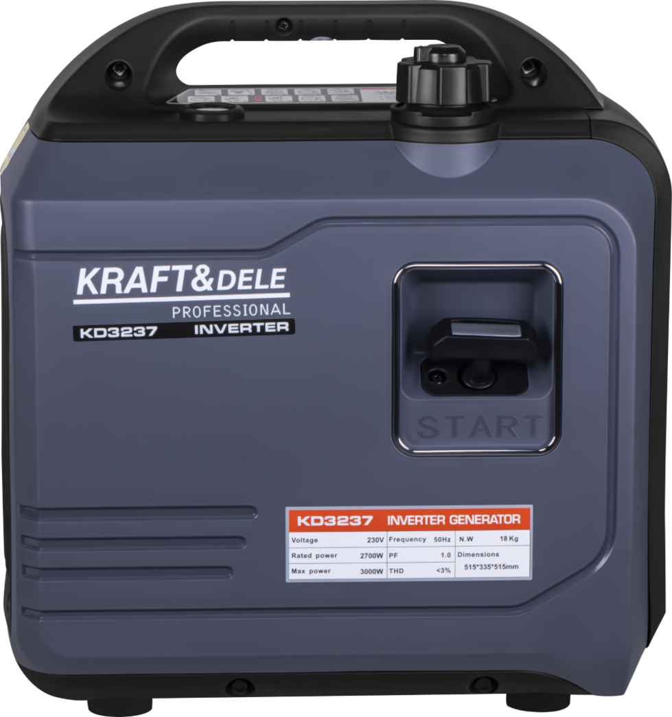 Inverter generator 2.7/3kW 230V KD3237
