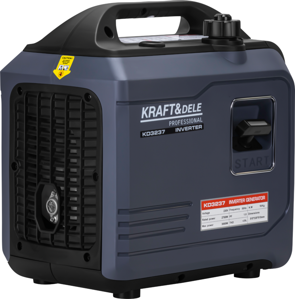 Inverter generator 2.7/3kW 230V KD3237